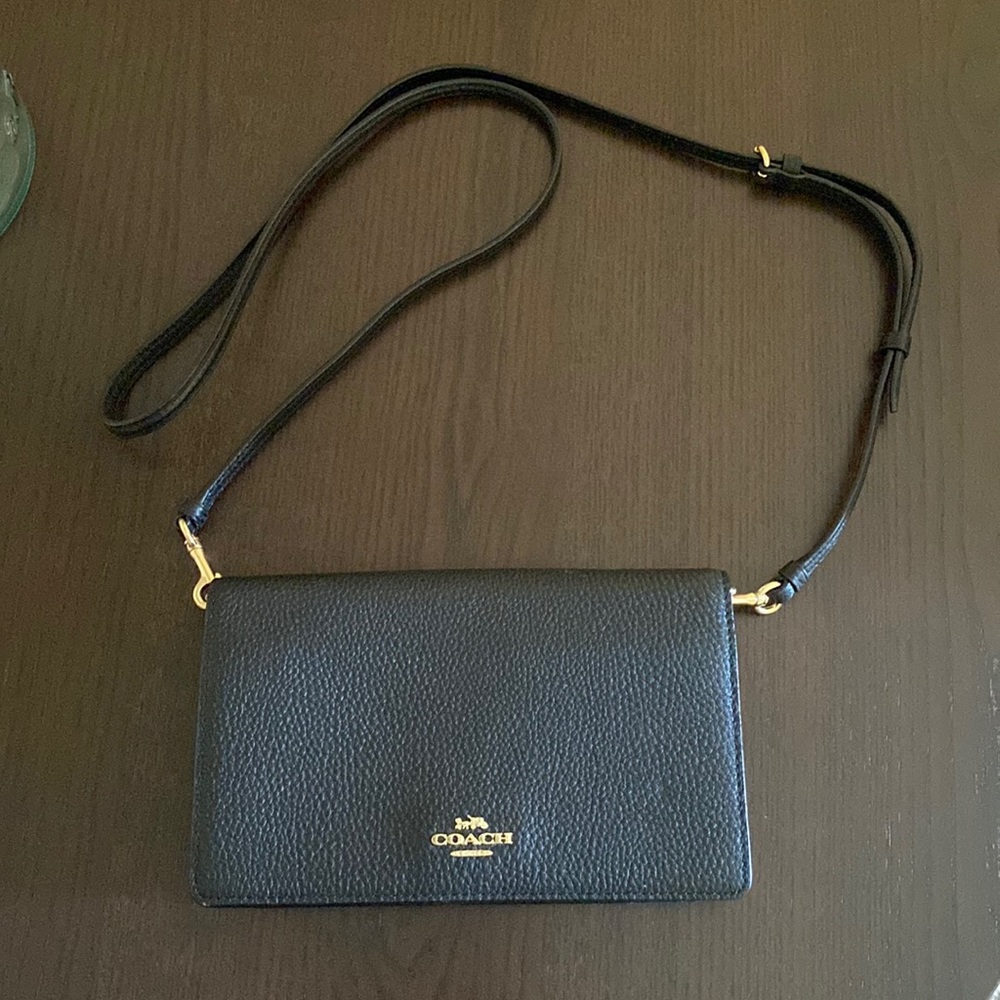 Coach Anna Foldover Clutch Crossbody